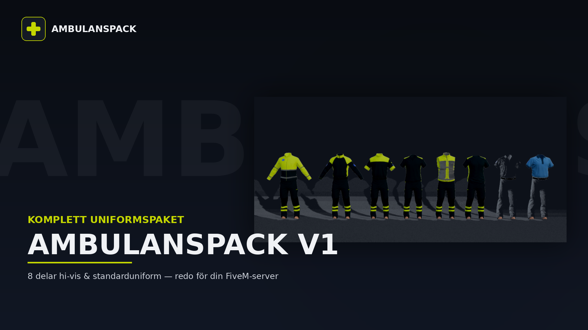 Ambulanspaket V1 product banner